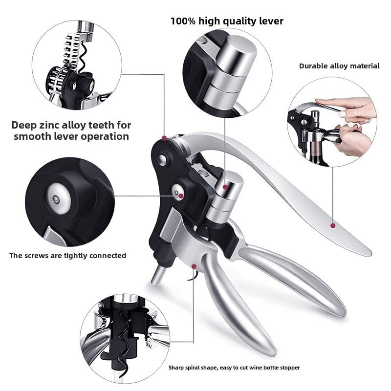 Rabbit-Style Lever Corkscrew