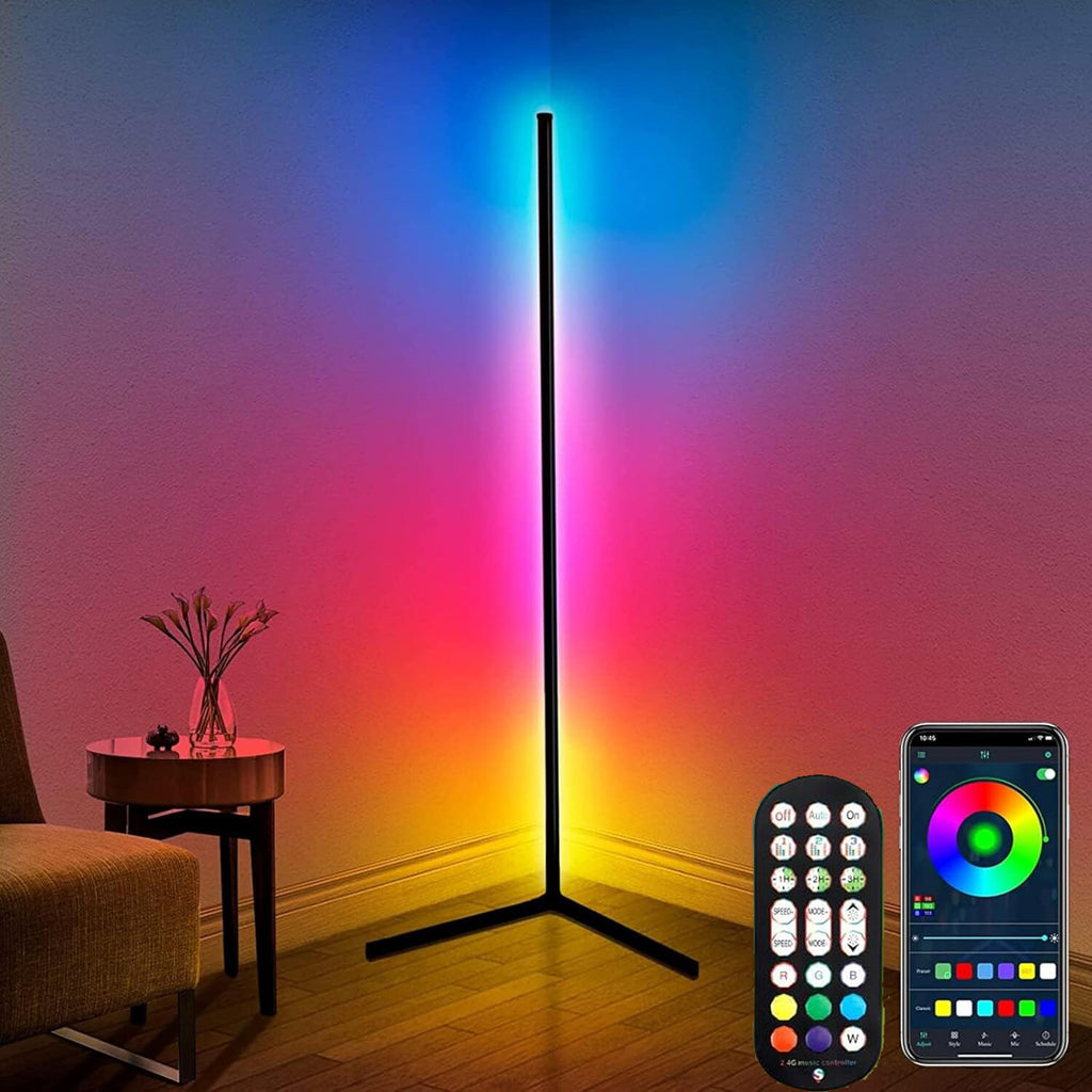 RGB Corner Floor Lamp