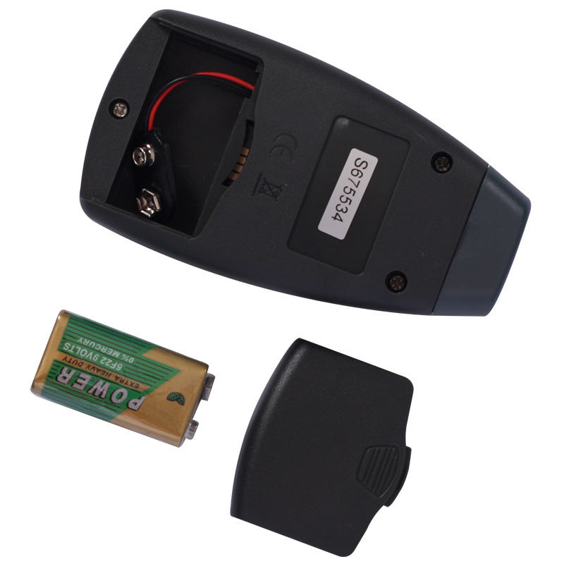 Moisture meter 9V battery compartment