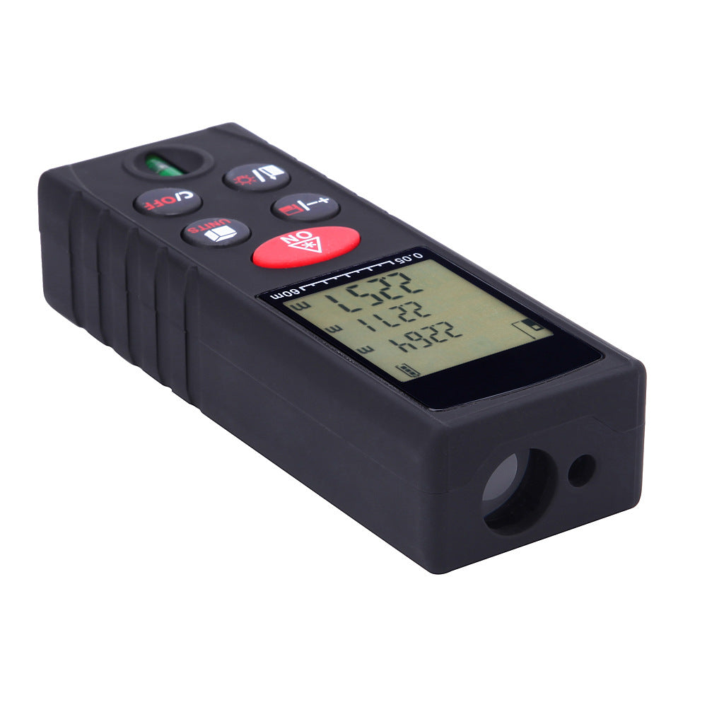 Laser distance measure, laser end