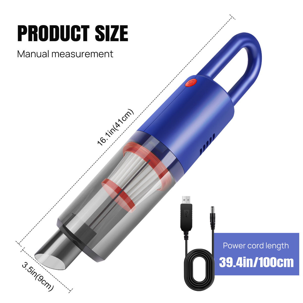 Cordless Handheld Car Vacuum