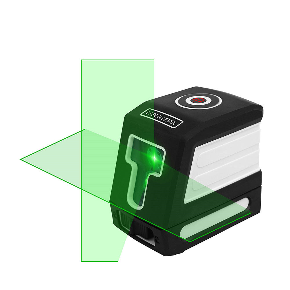 Green cross-line self-levelling laser level