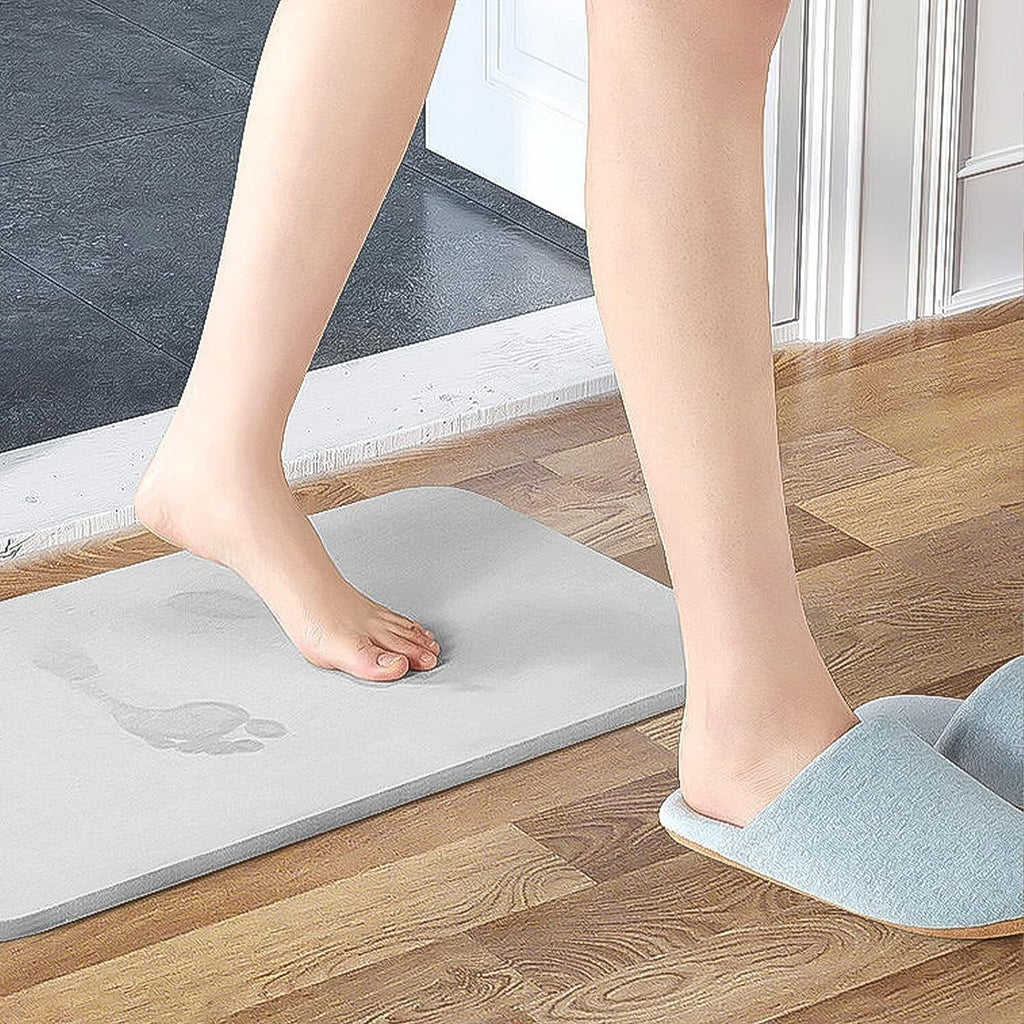 Stone bath mat