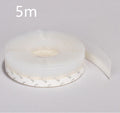 Clear silicone gap seal roll