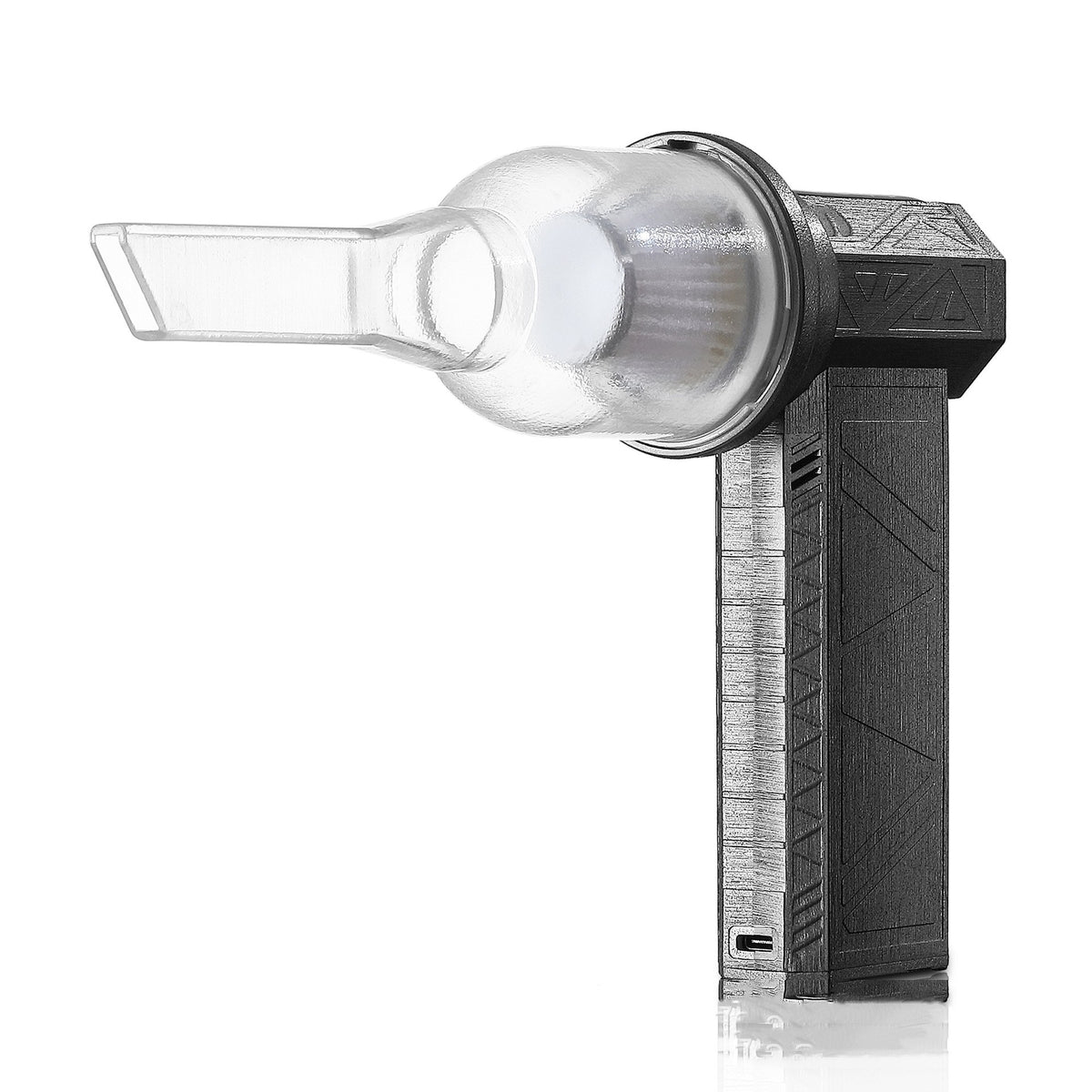 Jet blower with vacuum attachment