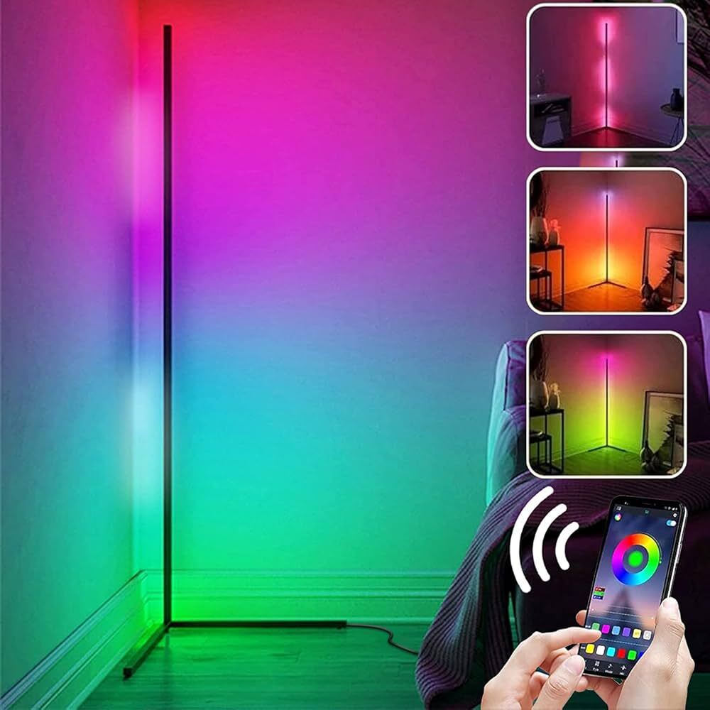 RGB Corner Floor Lamp