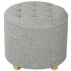 Teddy Bouclé Storage Ottoman