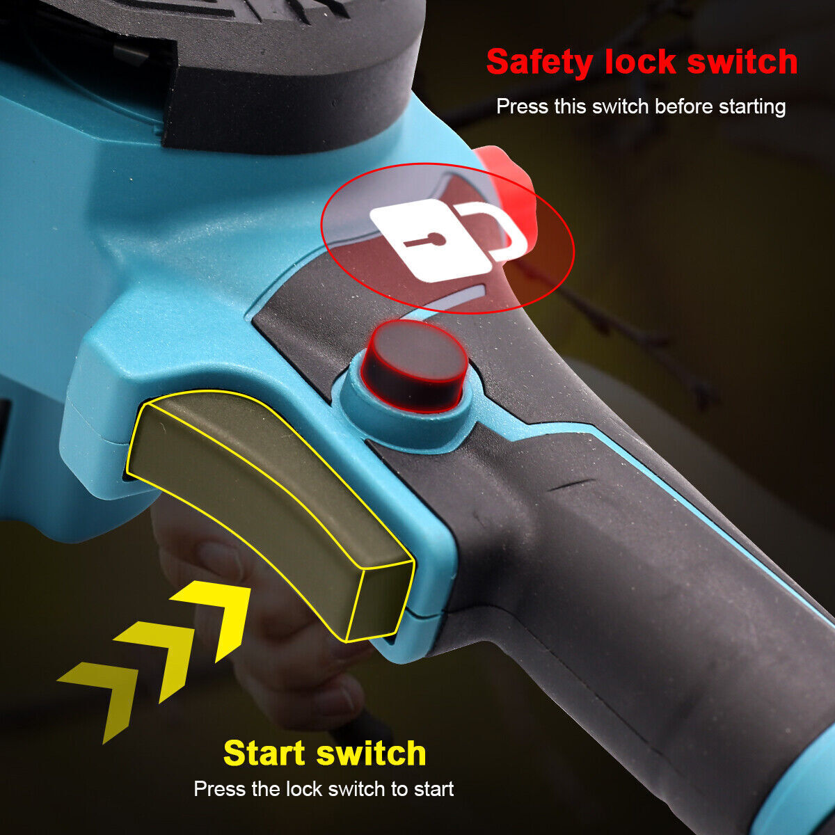 Safety lock switch