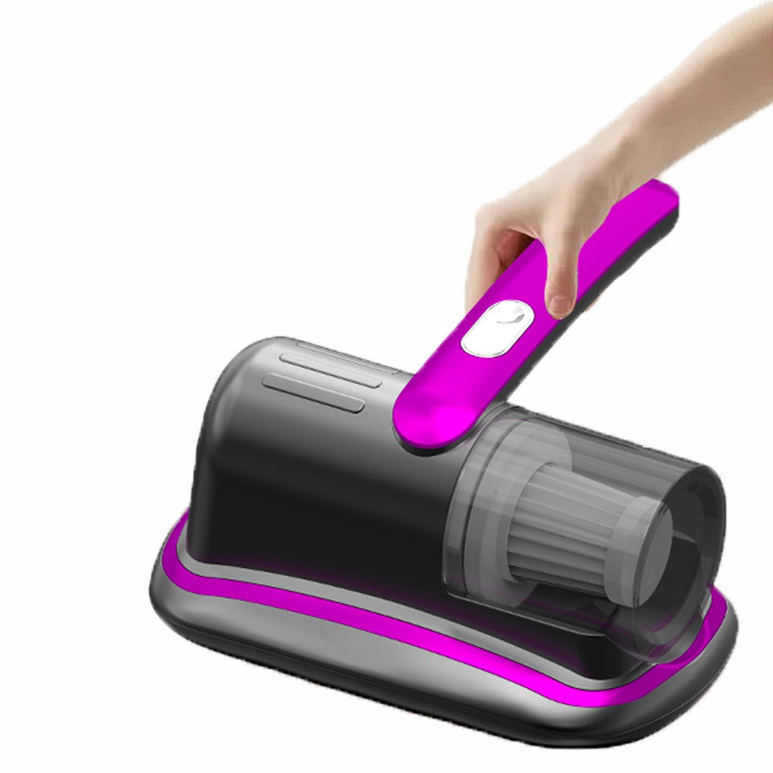 Cordless Mattress & Upholstery Vacuum with UV Lamp – USB-C Rechargeable, Washable Filter
