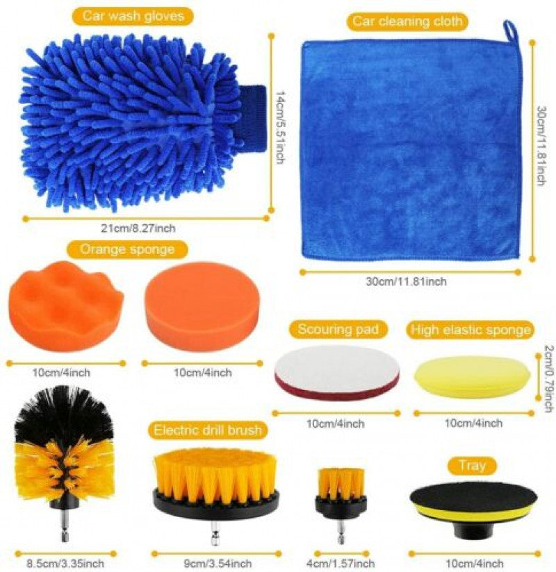 26-Piece Car Detailing & Cleaning Kit