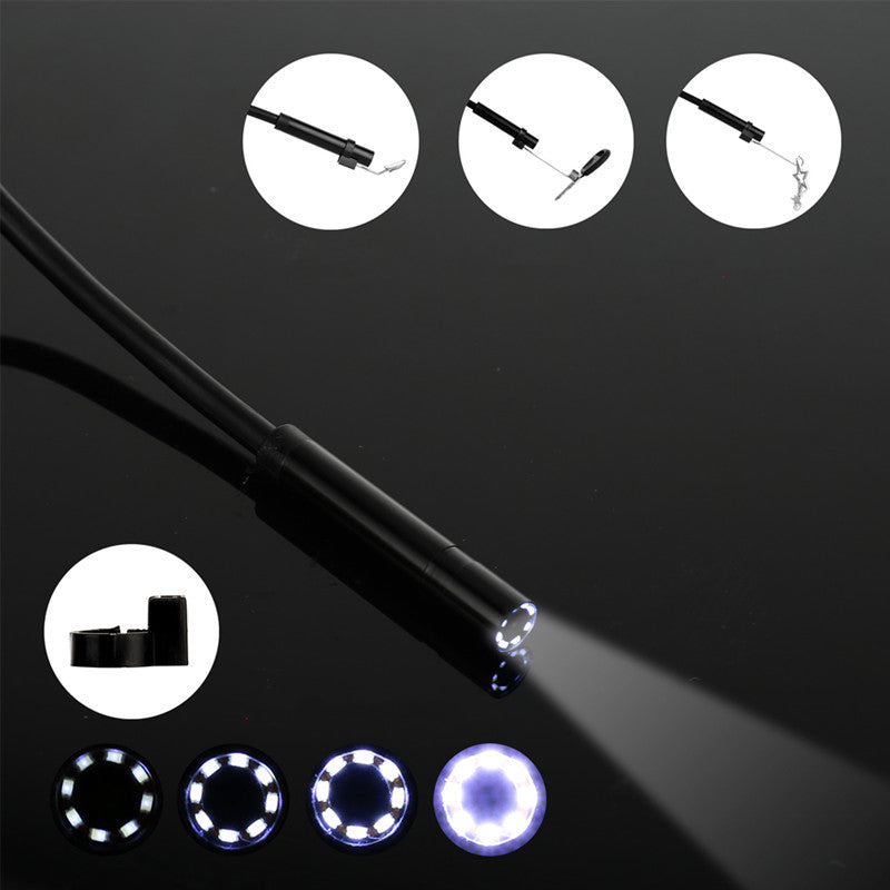 Hook, magnet and mirror attachments and LED lights