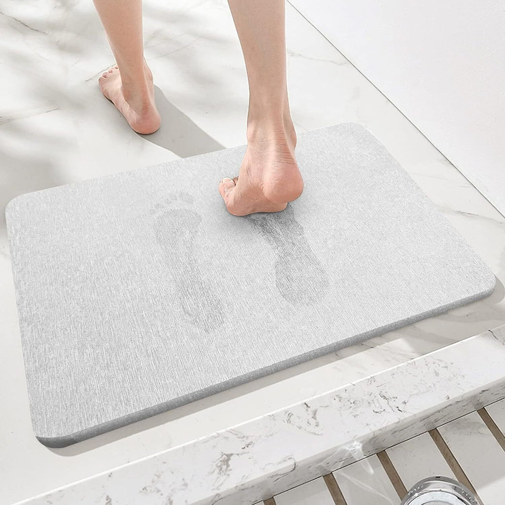 Stone bath mat