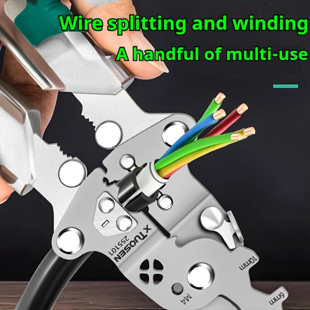 Stripping and twisting wire