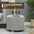 Teddy Bouclé Storage Ottoman