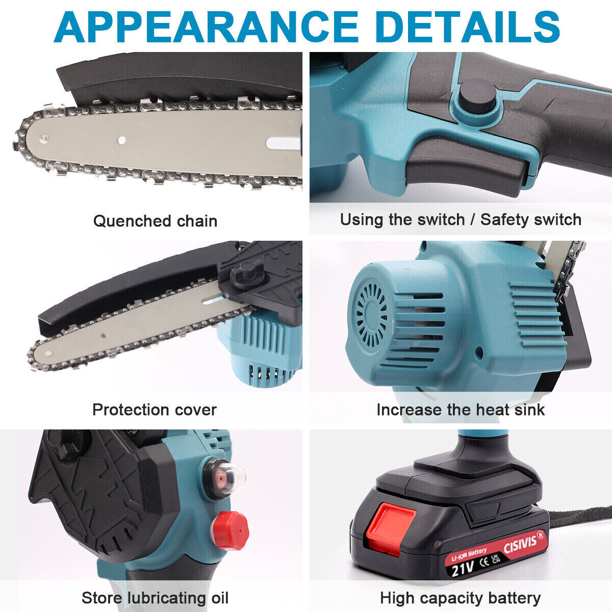 Chainsaw details