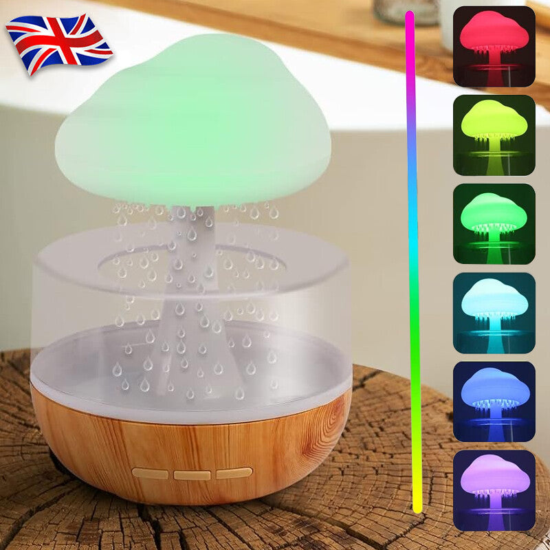 Rain cloud humidifier
