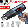 2000W Heat Gun with 4 Nozzles (UK Plug)