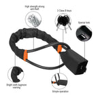 Steering Wheel to Seat Belt Lock