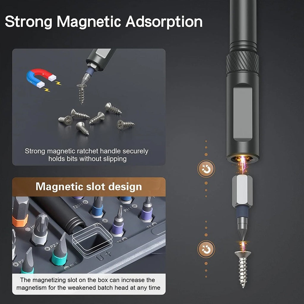 Magnetic bit holder