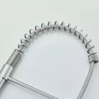 Spring Pull-Down Kitchen Mixer Tap – Brushed Stainless